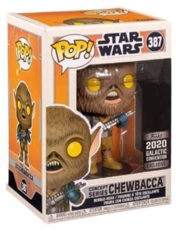 Figurine Funko Pop! - N°387 - Star Wars - Concept Series Chewbacca - 2020 Gal. C